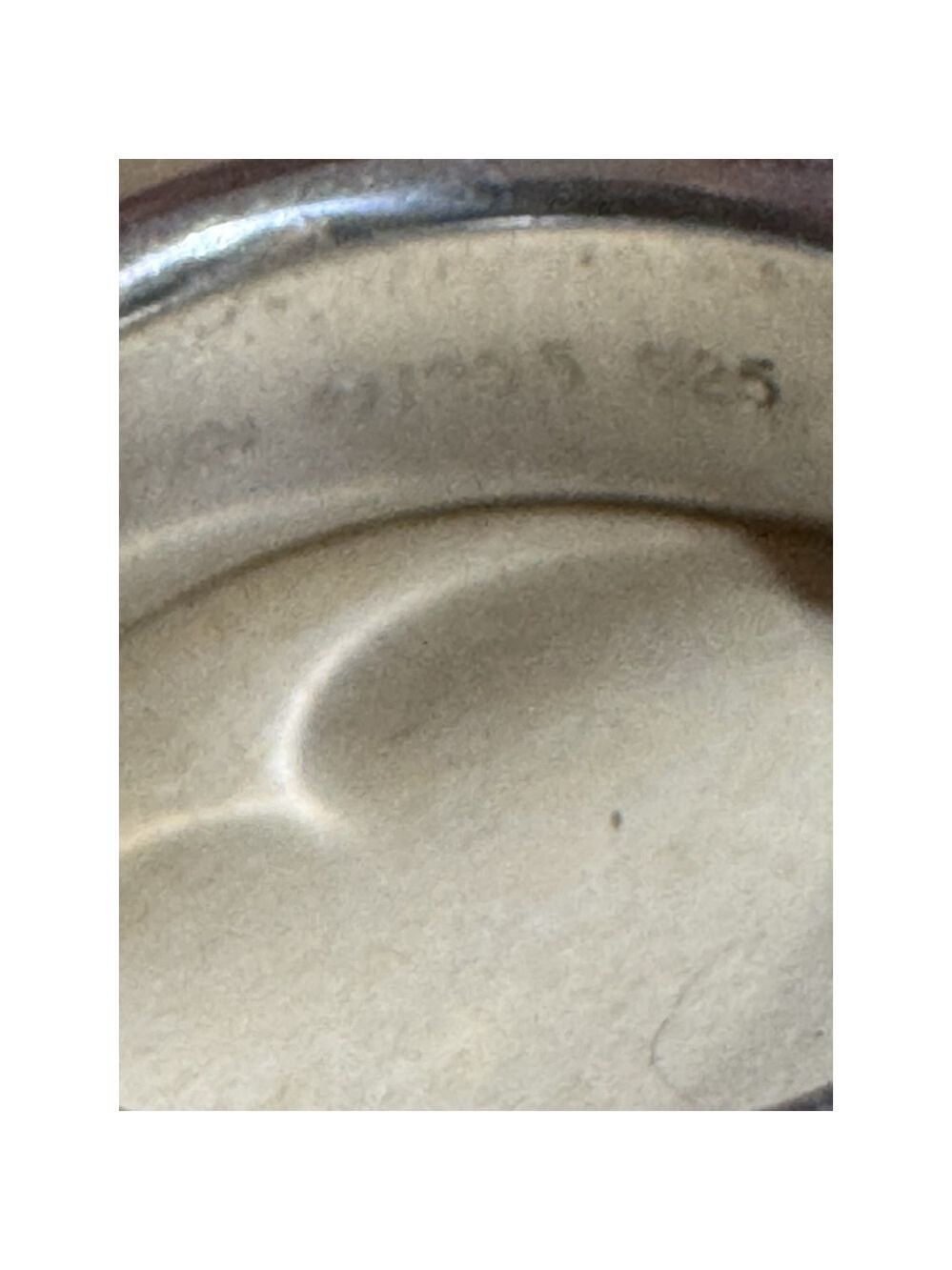 Tiffany & Co Atlas Wide Roman Numeral Ring Sterling Silver 925 1995 - Picture 5 of 10